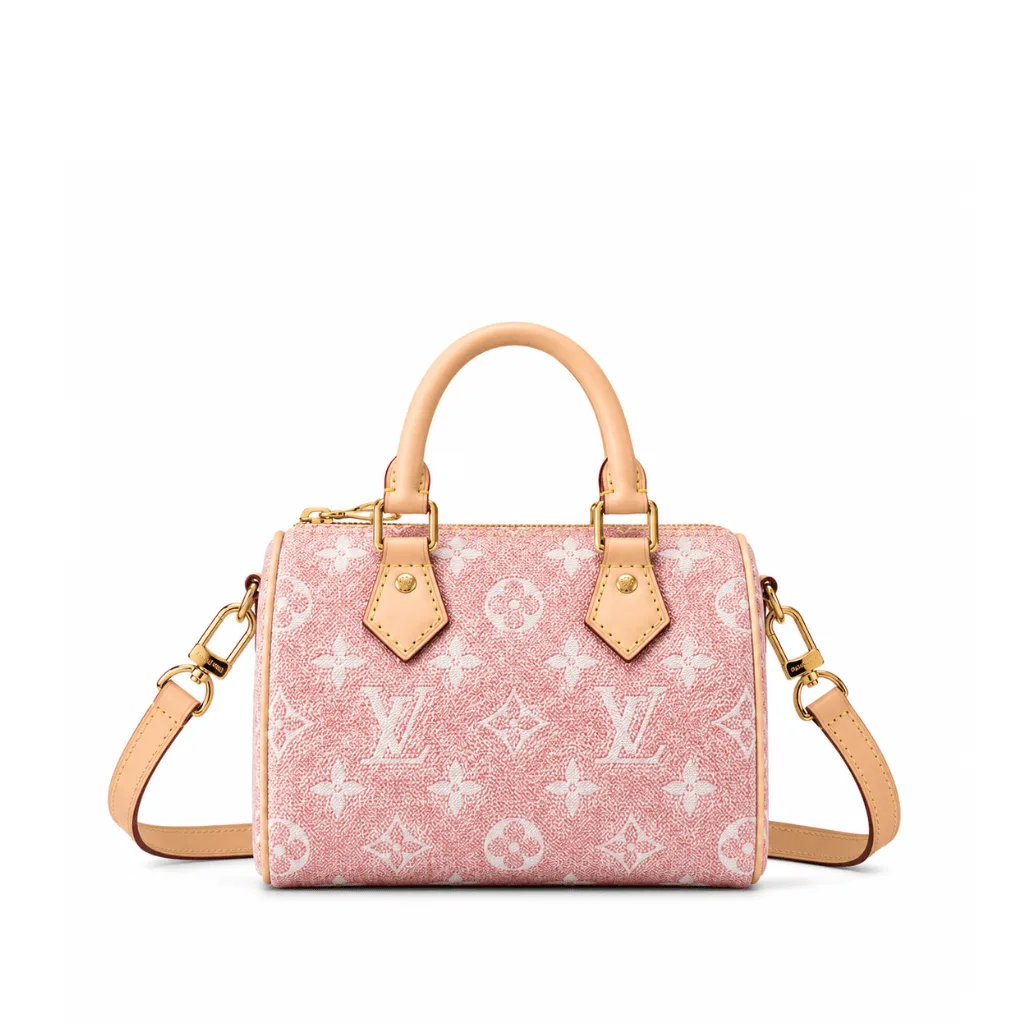 Louis Vuitton Nano Speedy Monogram Pink 17Cm