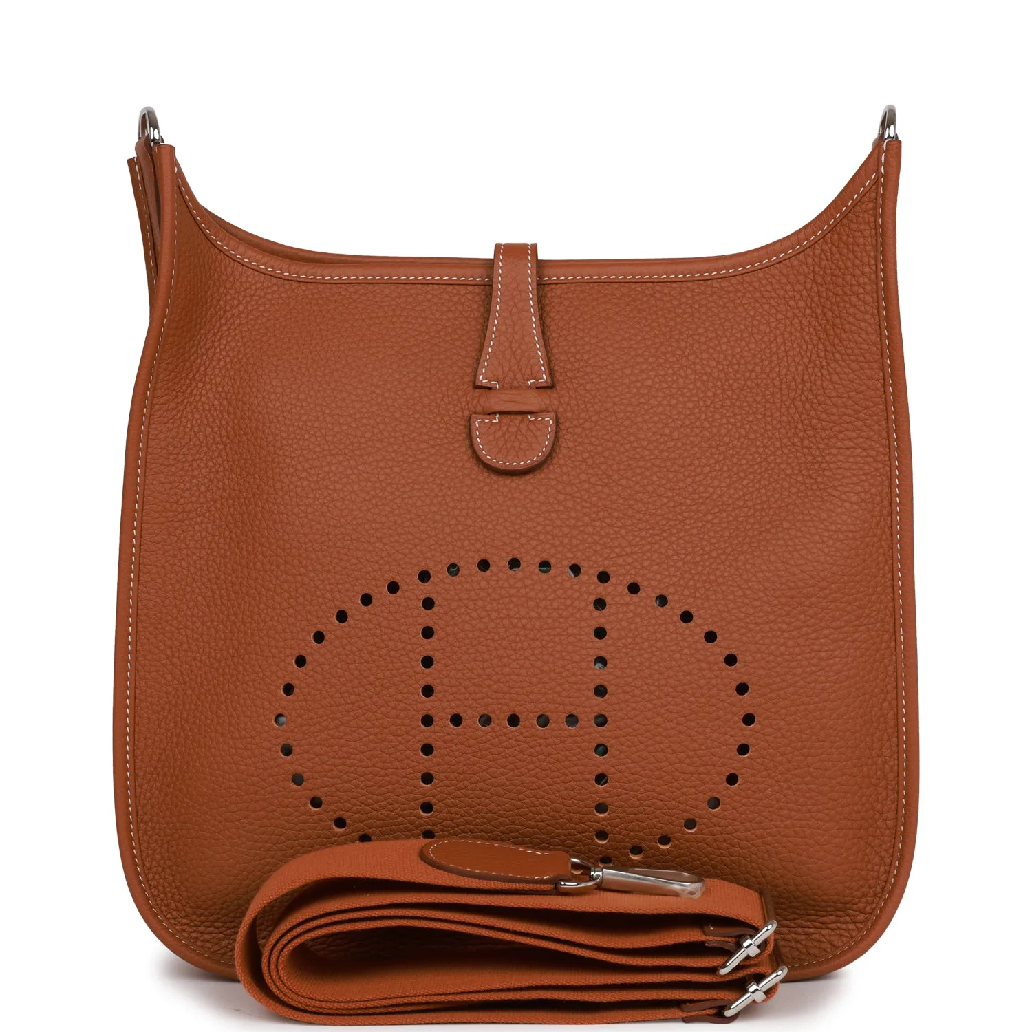 H Handbags Evelyne Iii Pm Gold Clemence Palladium Hardware Main image