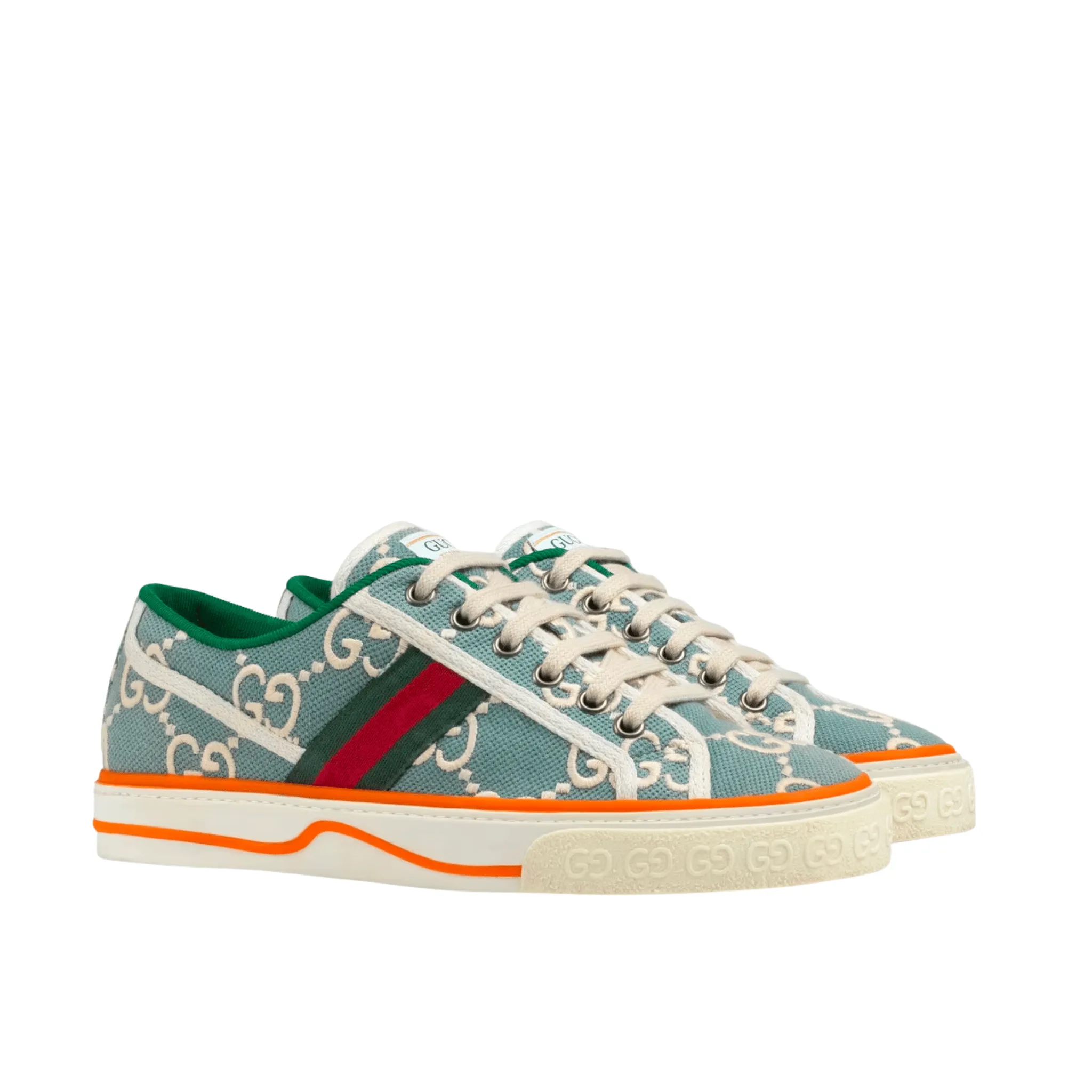 Gucci Women’s Tennis 1977 Sneaker Light Blue 606110 H0G10 3460 Main image