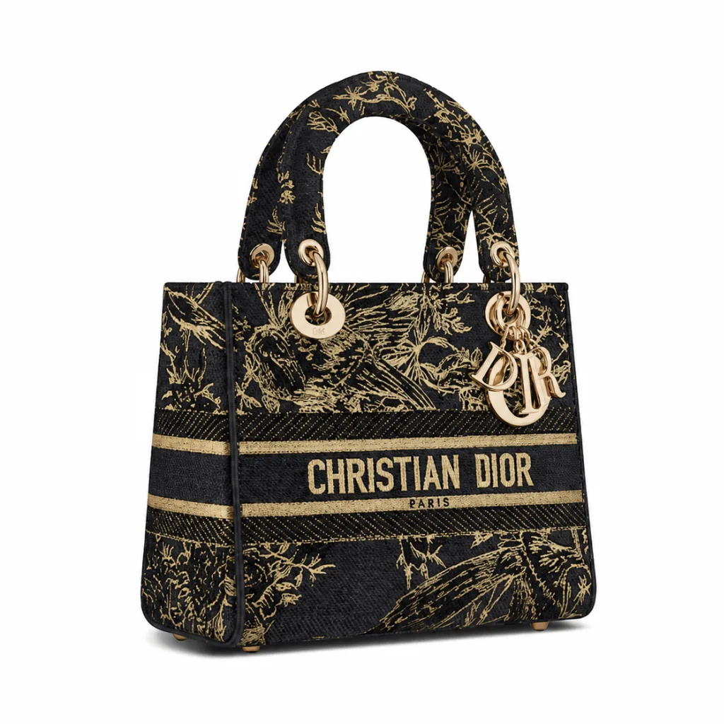 Lady D-Lite Bag Black Dior With Main image
