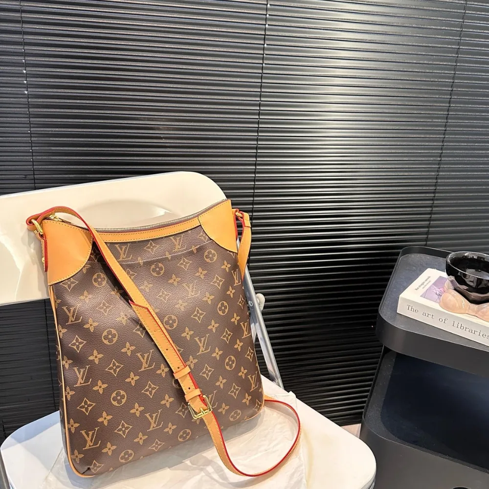 Louis Vuitton Monogram Canvas Odeon PM Bag Brown 28Cm Secondary image