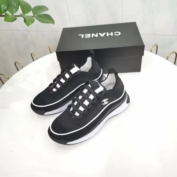 Chanel Women’s Suede Sneaker Black G39072 Y55826 K4284