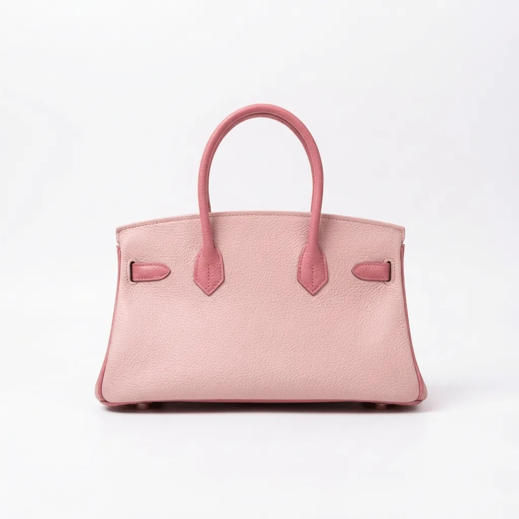 H Shoulder Birkin Rose Sakura Togo Gold Hardware
