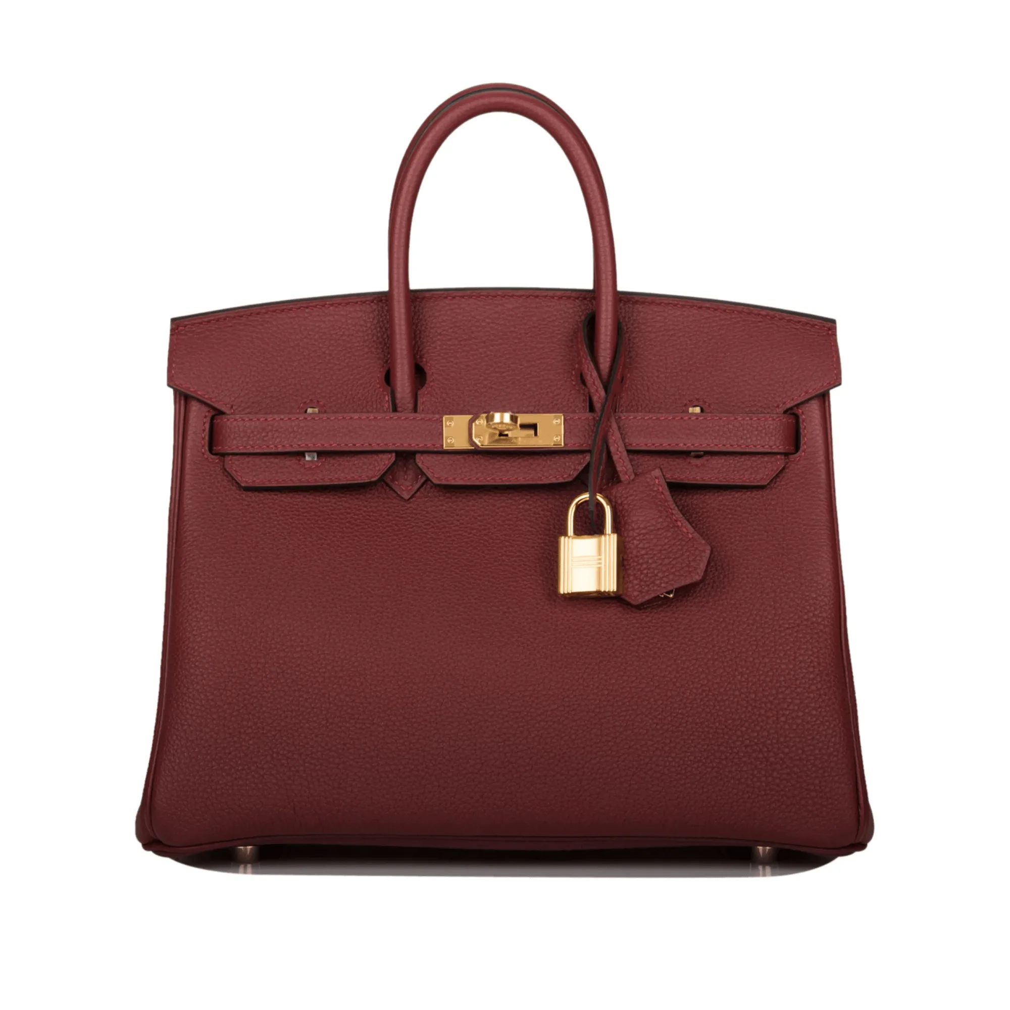 H Birkin 25 Rouge H Togo Gold Hardware Main image