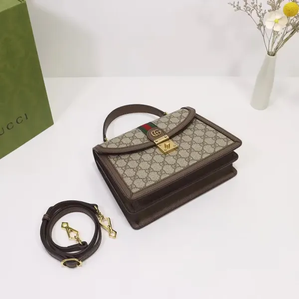Ophidia small top handle bag with Web