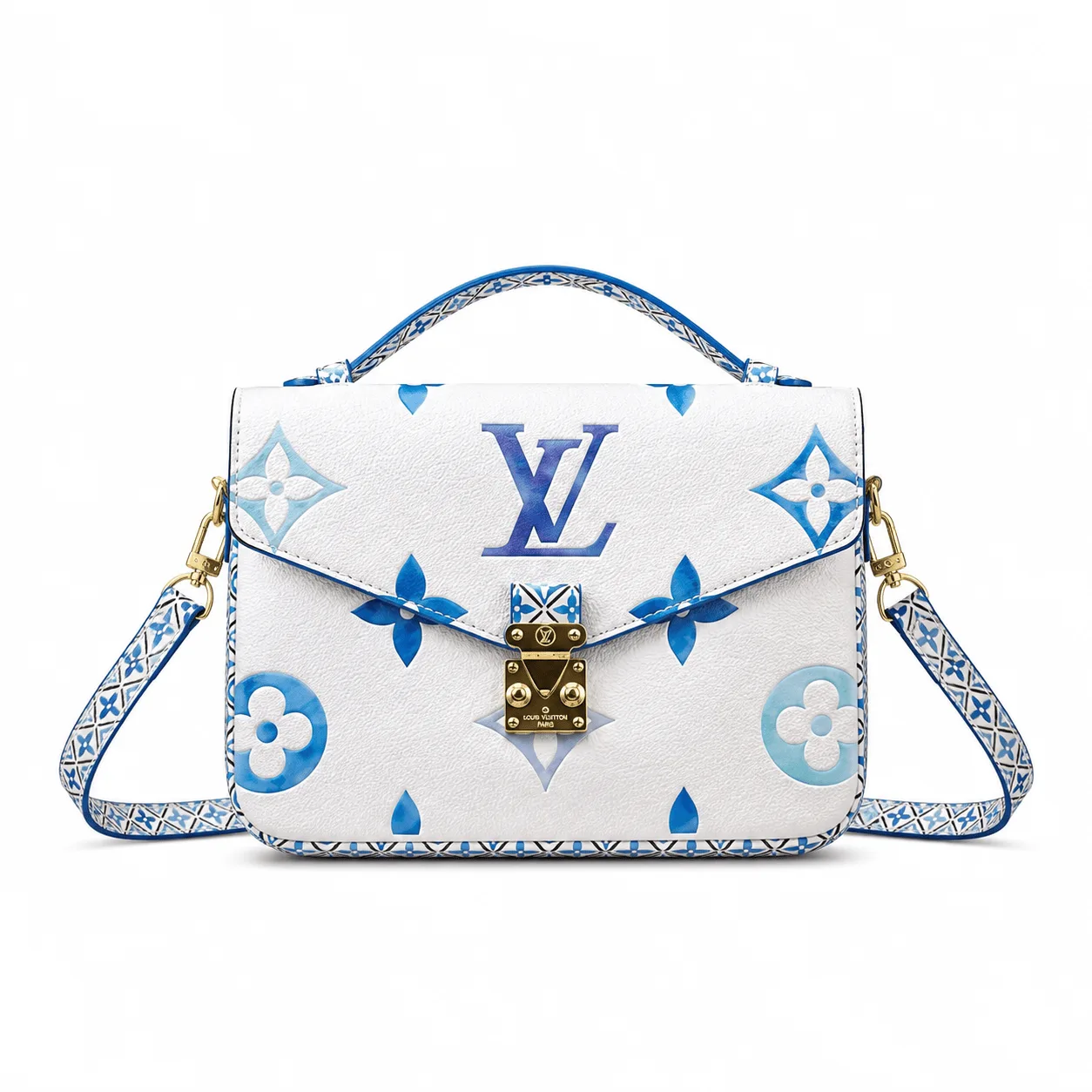 Louis Vuitton By The Pool Pochette Metis MM Blue Main image
