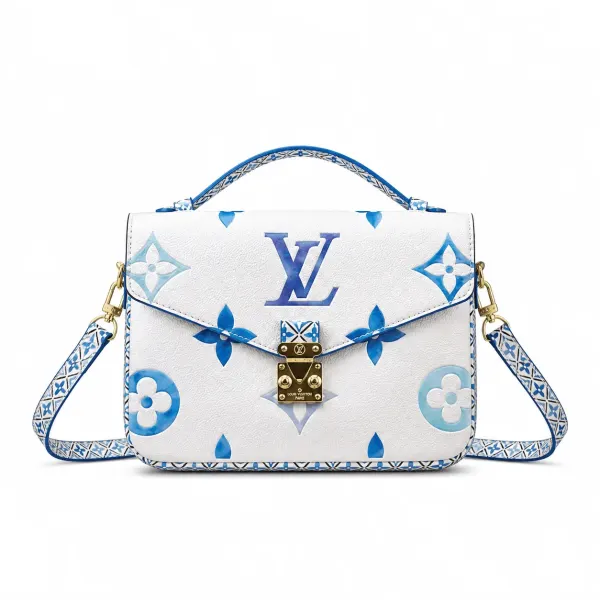 Louis Vuitton By The Pool Pochette Metis MM Blue