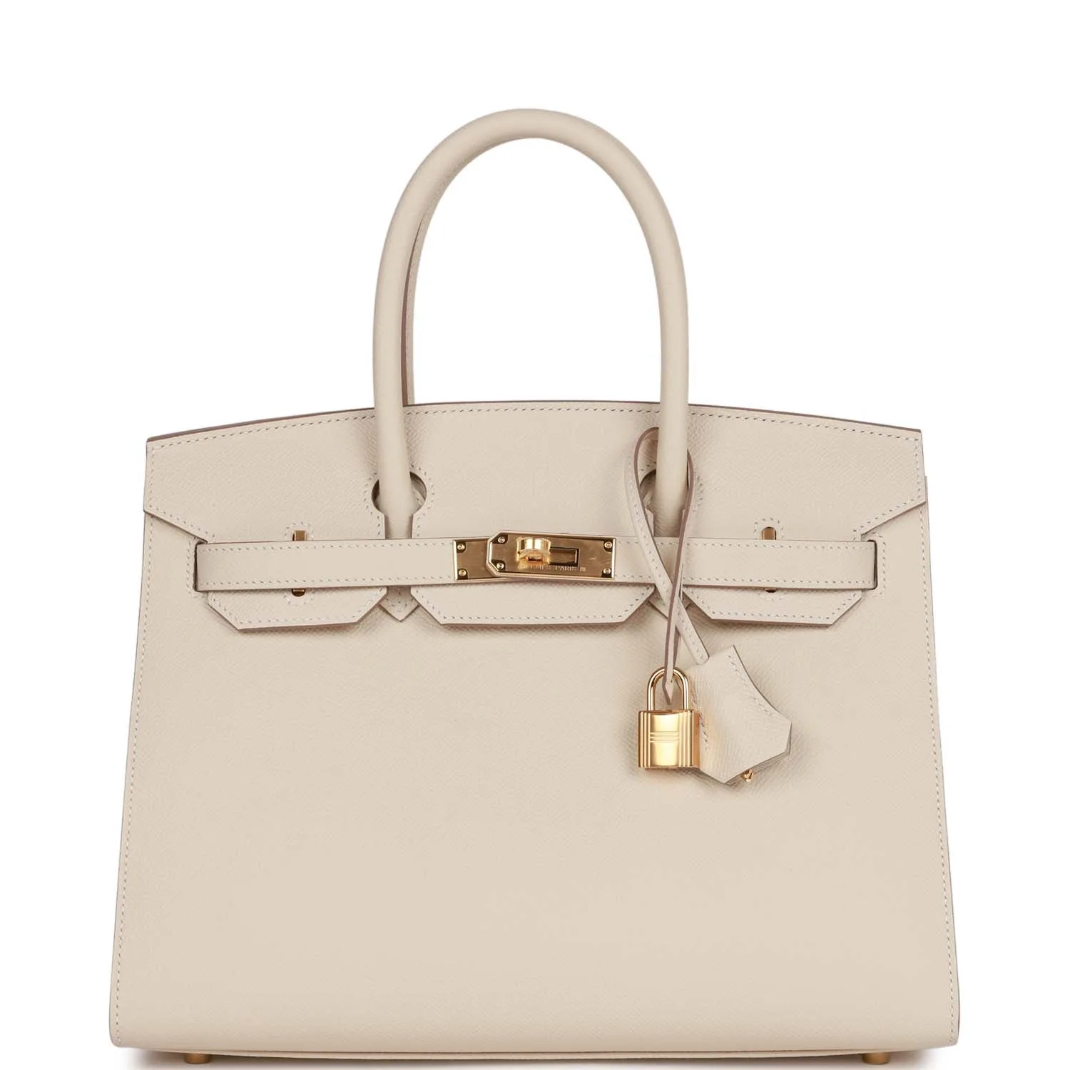 H Handbags Birkin Sellier 30 Craie Epsom Gold Hardware Main image