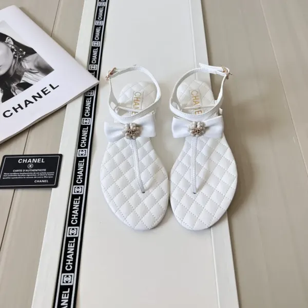 Chanel Sandals White G45258
