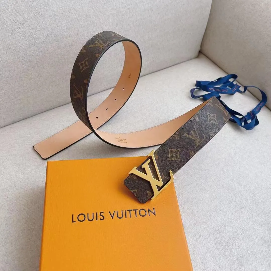 Louis Vuitton Monogram Canvas Initiales Belt