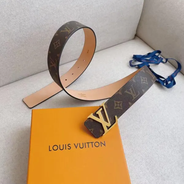 Louis Vuitton Monogram Canvas Initiales Belt