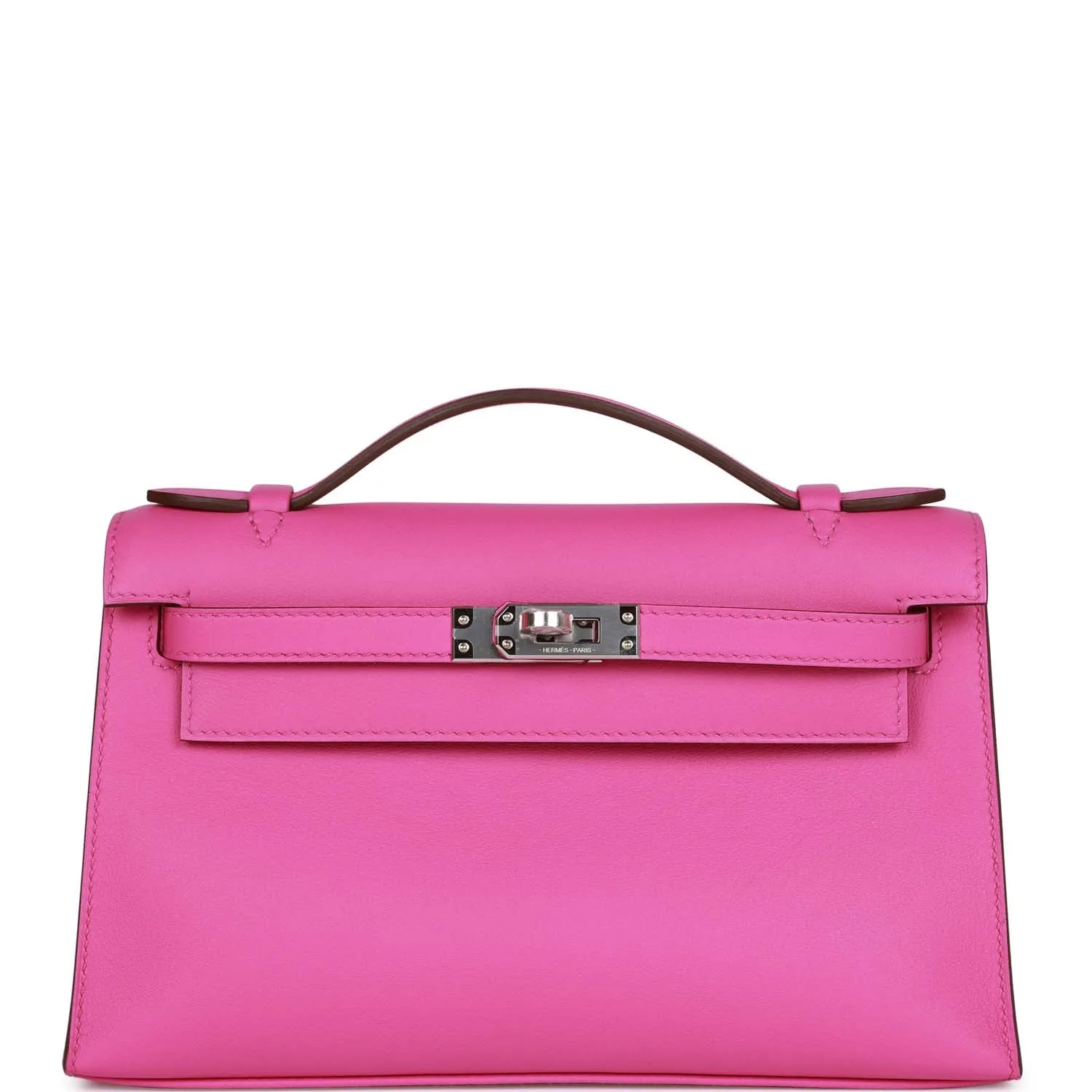 H Kelly Pochette Magnolia Swift Palladium Hardware Main image