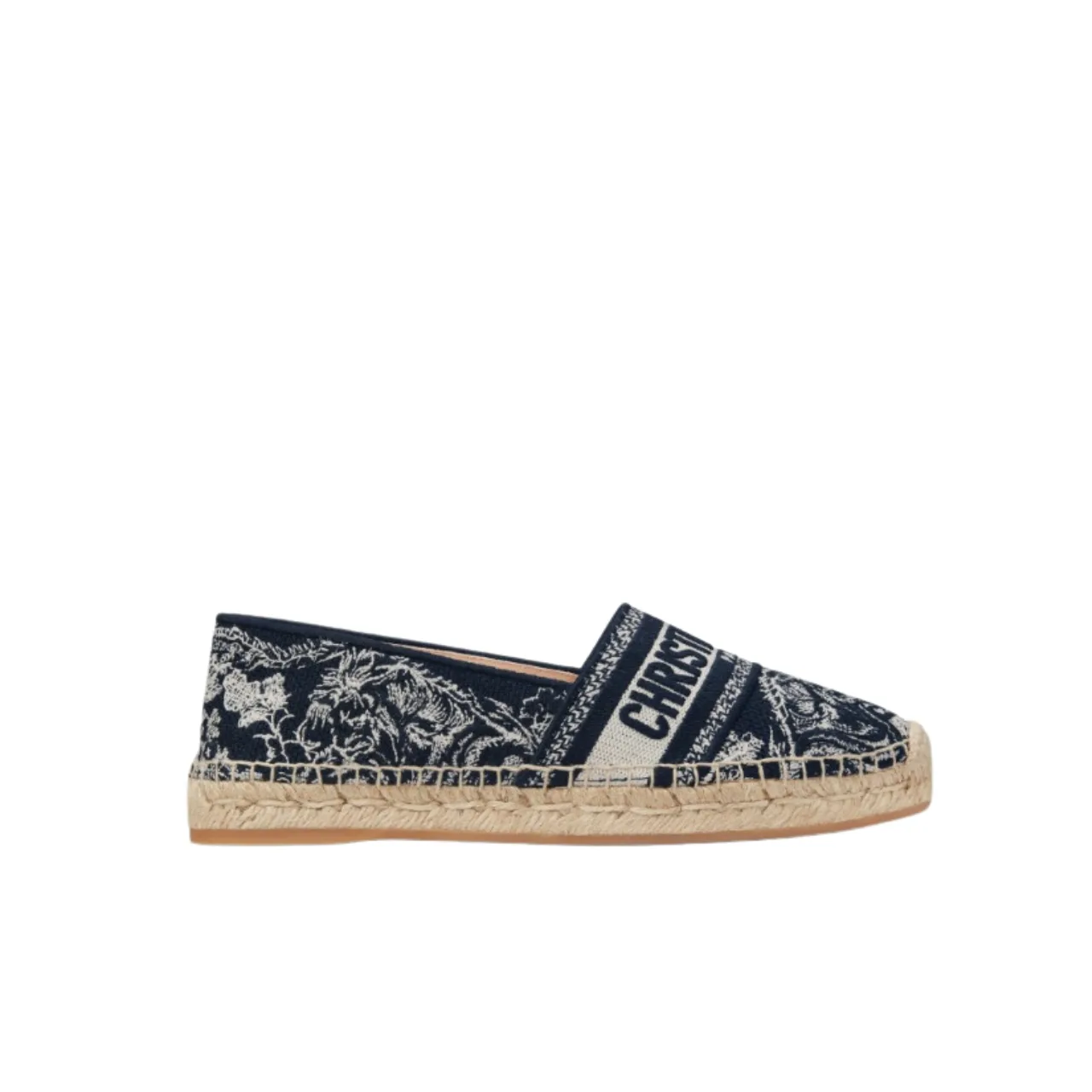 Dior Granville Espadrille Donkerblauw Pattern In Dark Blue Main image