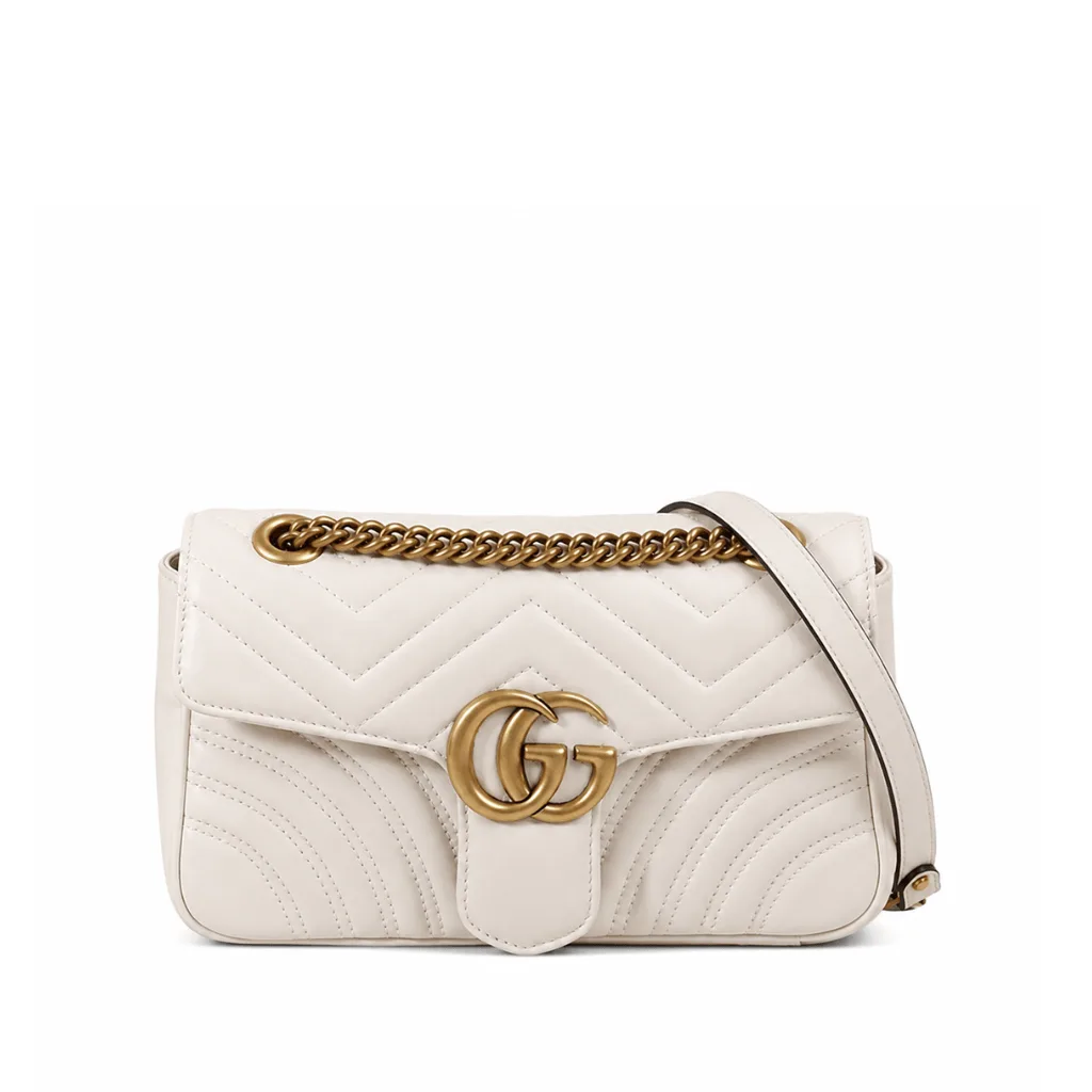 Gucci Marmont Small White Shoulder Bag Main image