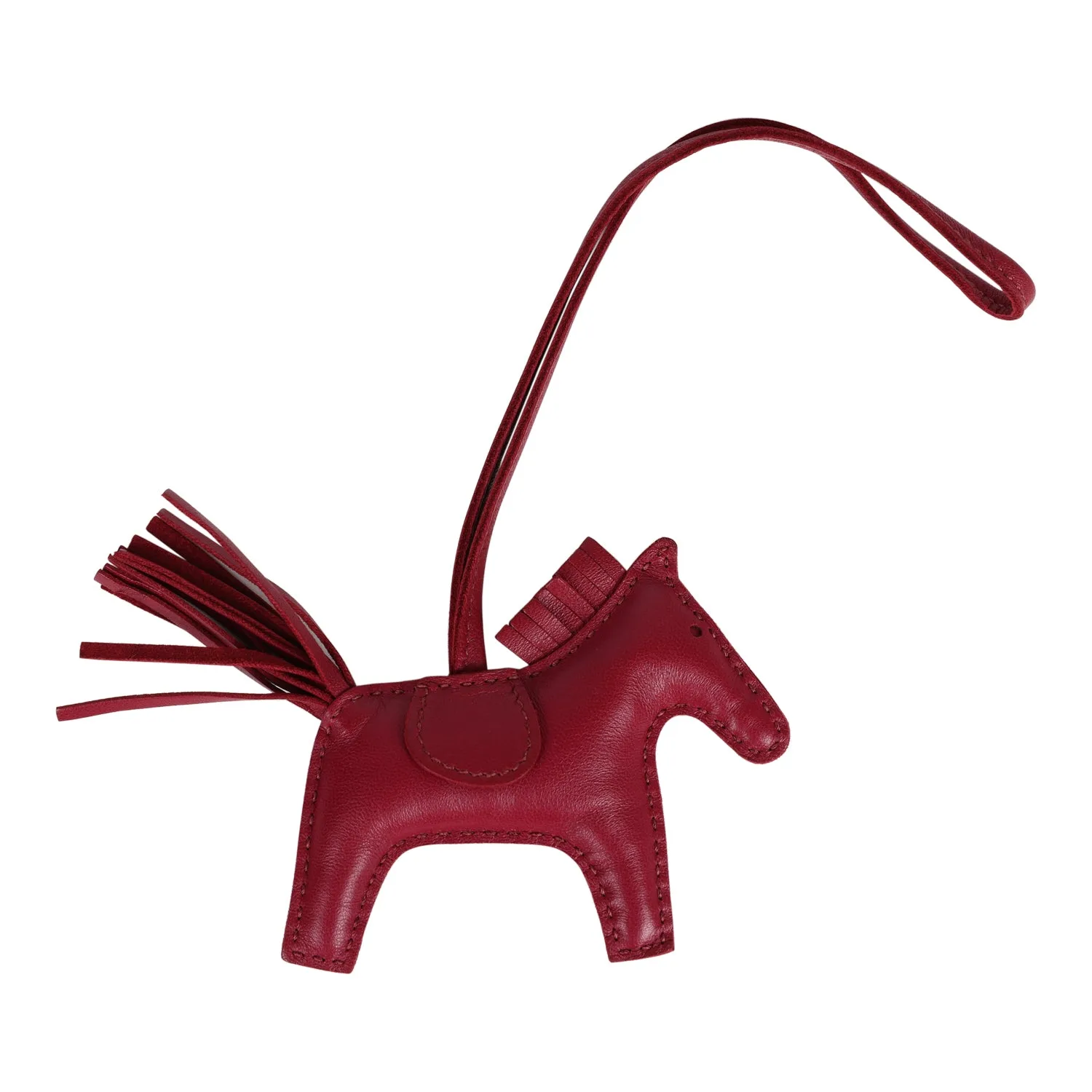 Hermes Rubis Grigri Horse Rodeo Bag Charm PM Secondary image