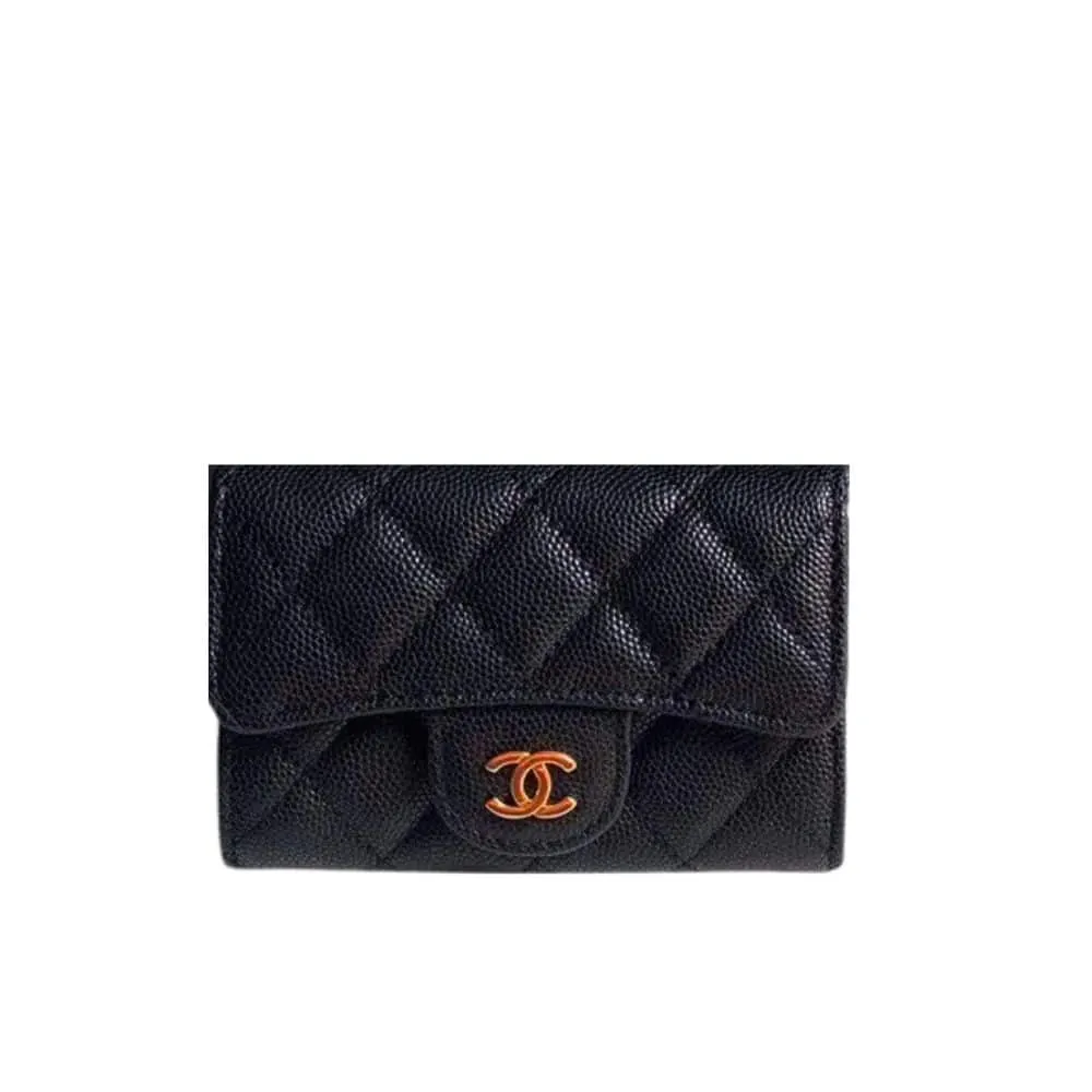 Chanel Classic Card Holder Wallet Black Ap0214 Main image