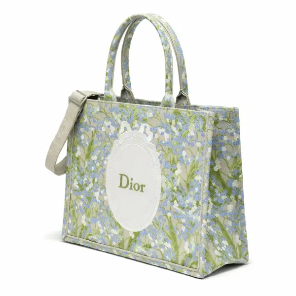 Large Dior Book Tote With Strap