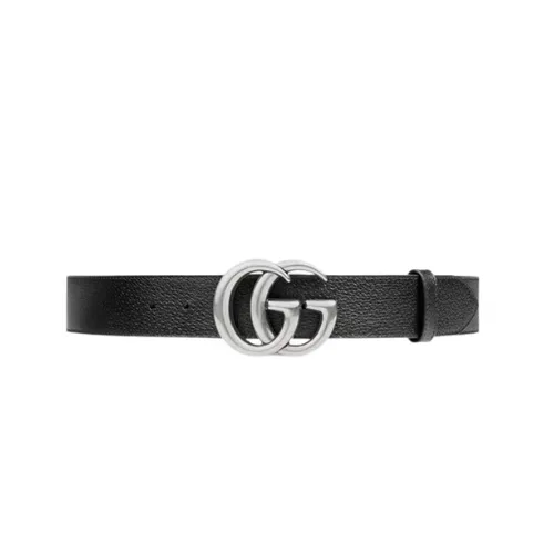 Gucci Marmont GG Silver Logo Belt Main image