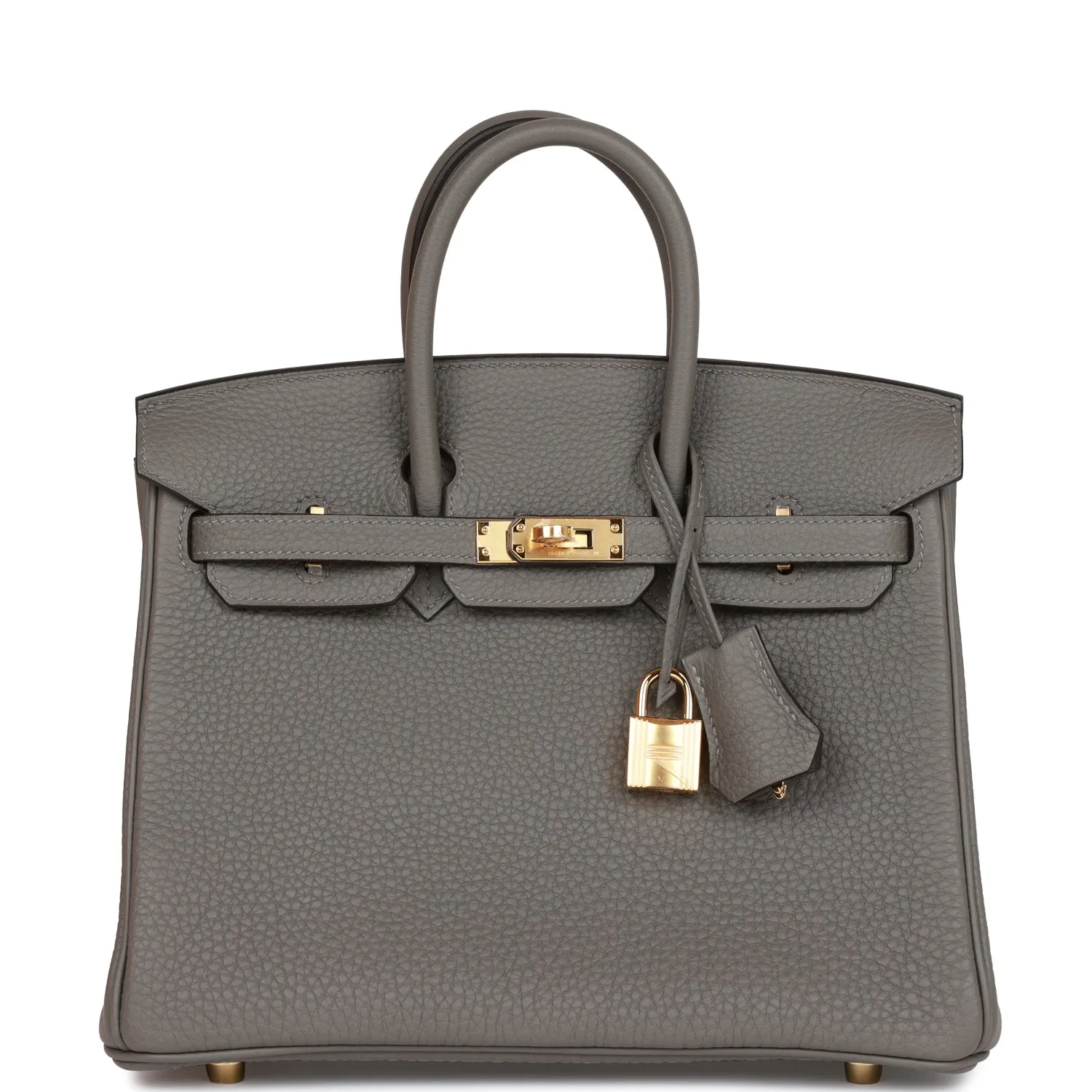 H Birkin 25 Gris Meyer Togo Gold Hardware Main image