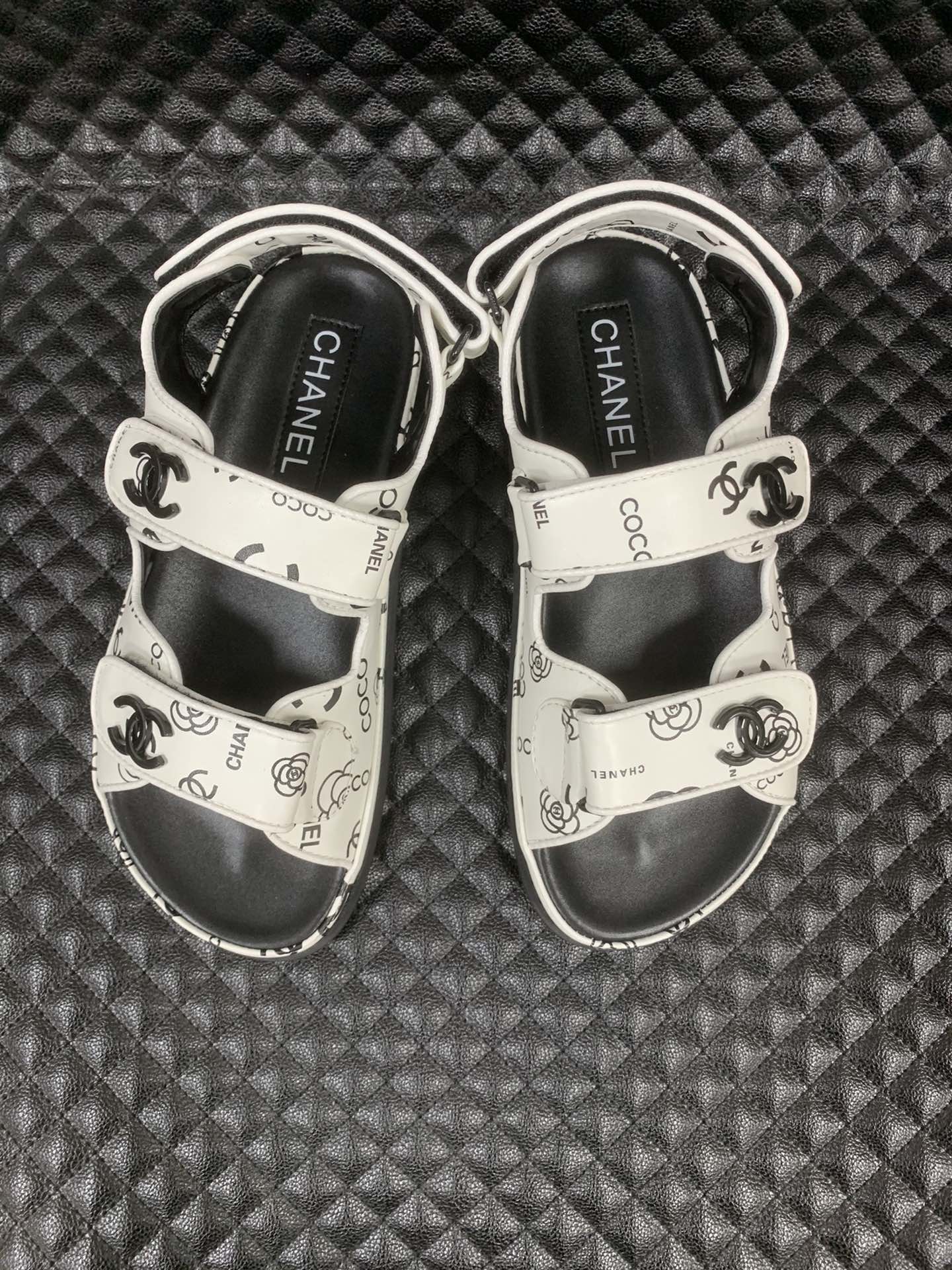 Chanel Dad Slingback Sandals 23P Camelia Cc Logo Secondary image