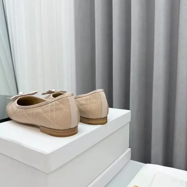 Dior Cannage Quilted Leather Flat