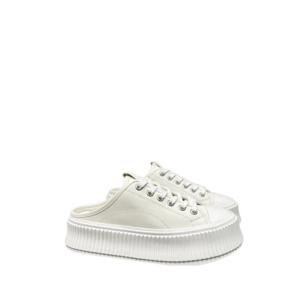 Chanel Platform Shoes Cream Main image