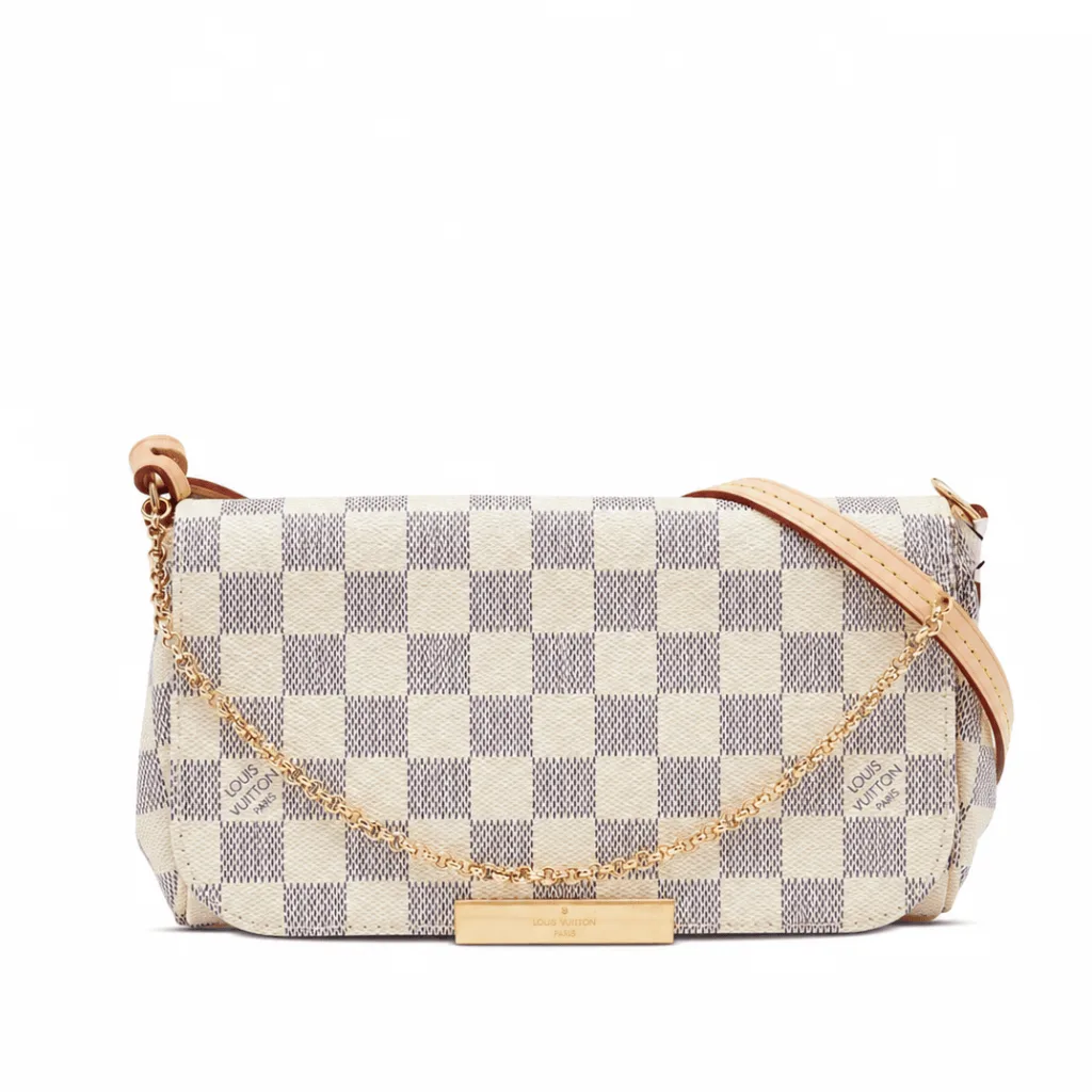 Louis Vuitton Women’s Favorite Mm Damier Azur 28Cm Main image