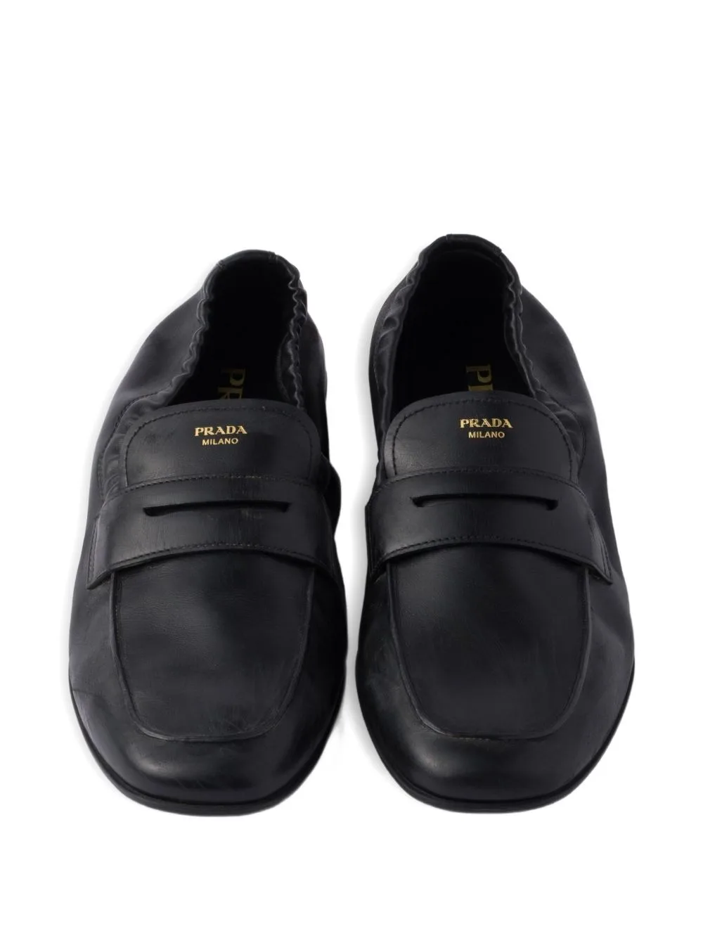 Prada Shuffle Leather Loafers Secondary image
