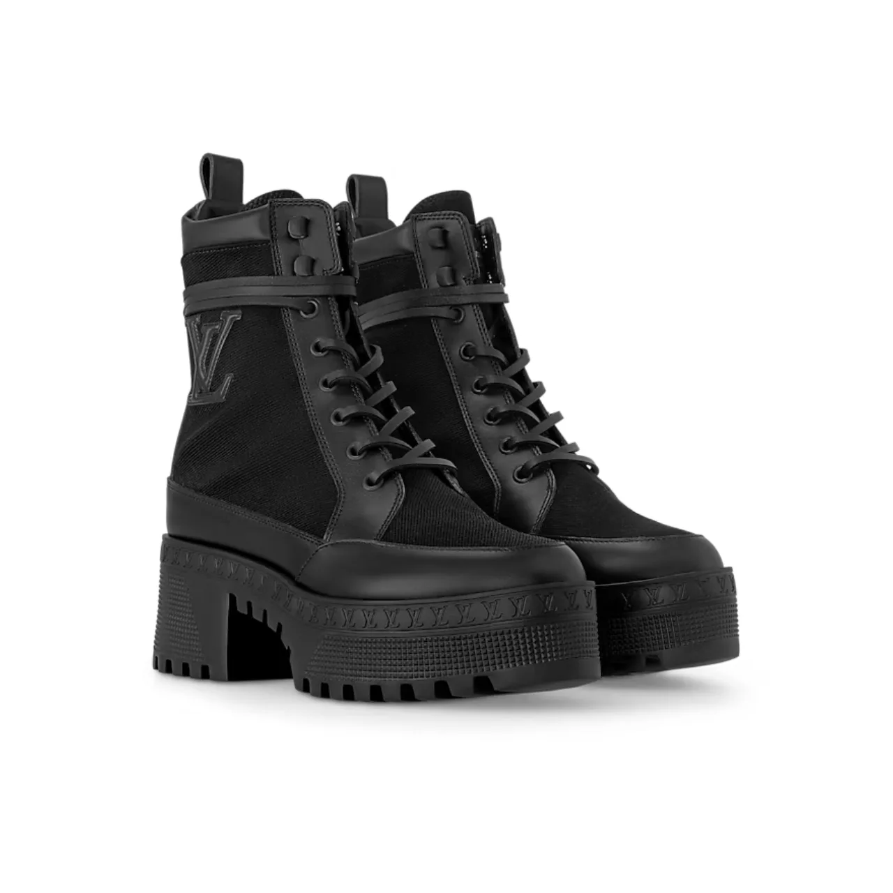 Louis Vuitton Black Laureate Desert Boot Main image