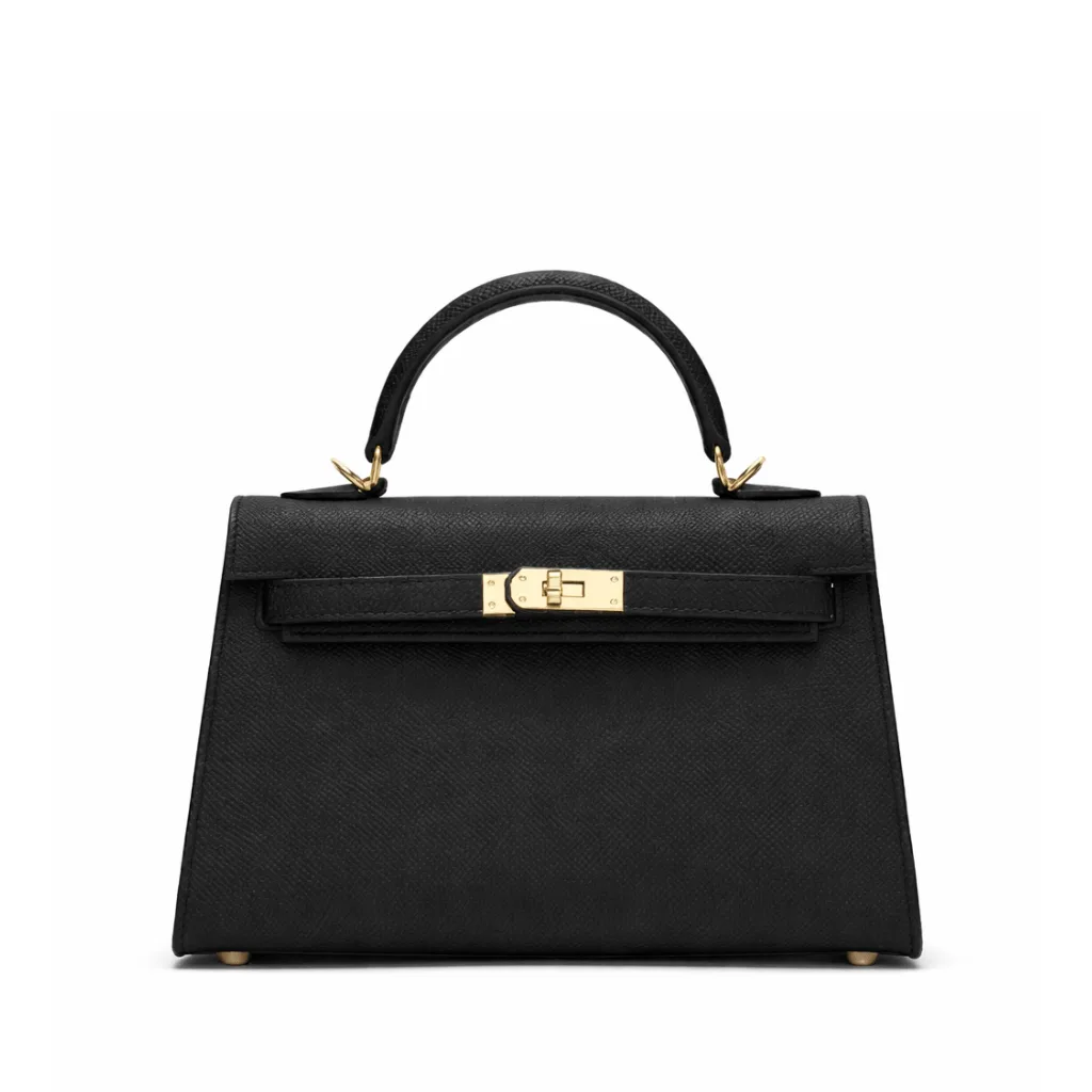H Kelly Sellier 20 Black Epsom Gold Hardware Main image