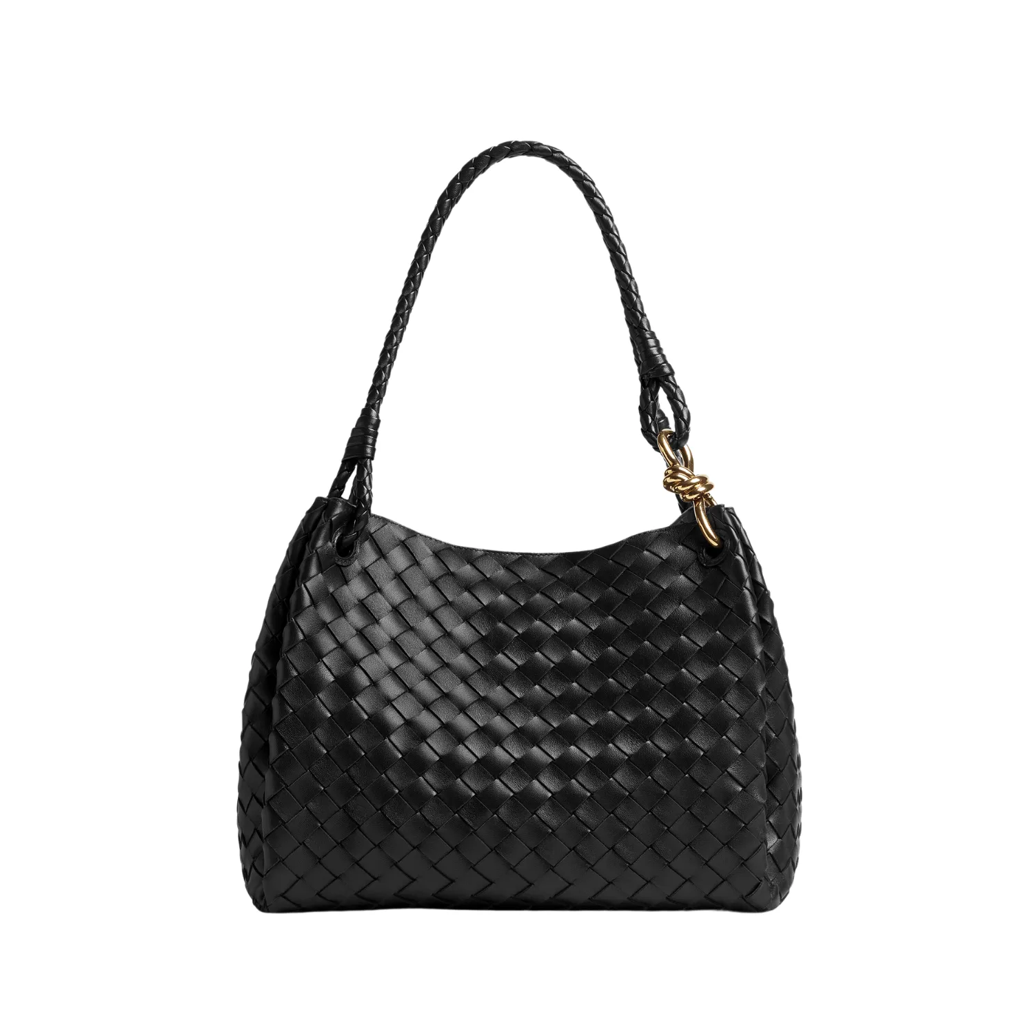 Bottega Veneta Women Large Parachute Black Main image