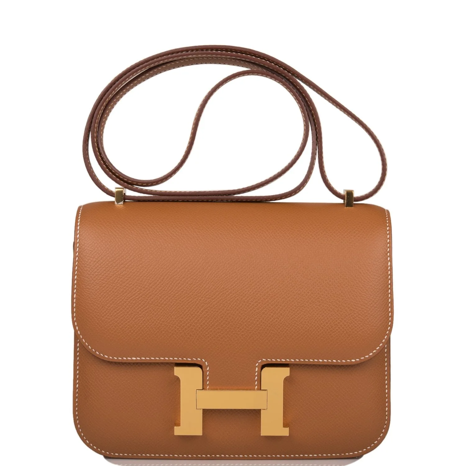 H Constance 18 Gold Epsom Gold Hardware Main image