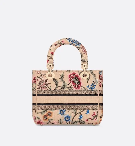 Lady D-Lite Bag Natural   With Dior Secondary image