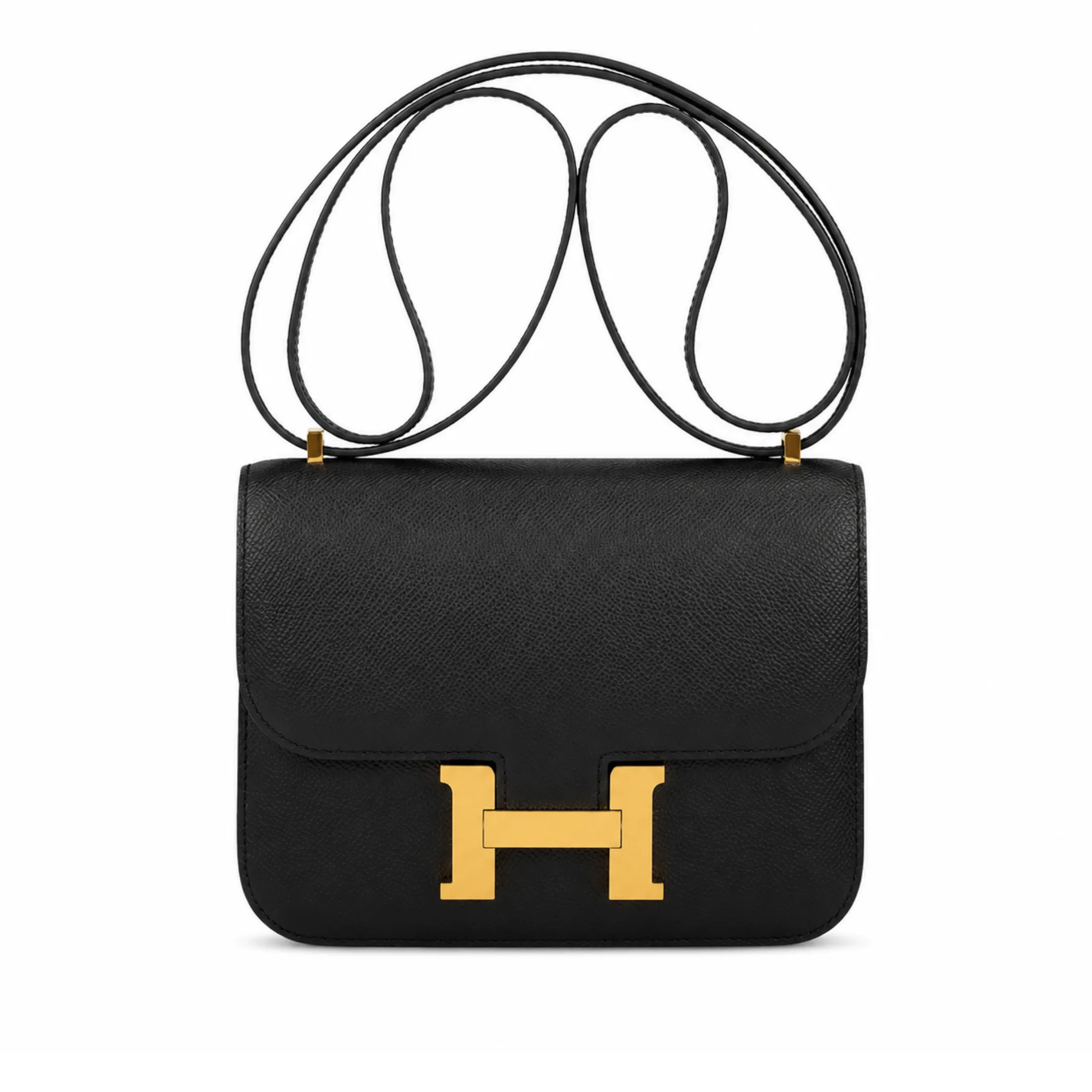 Hermes Constance Bag 18 Black Epsom Gold Hardware Main image