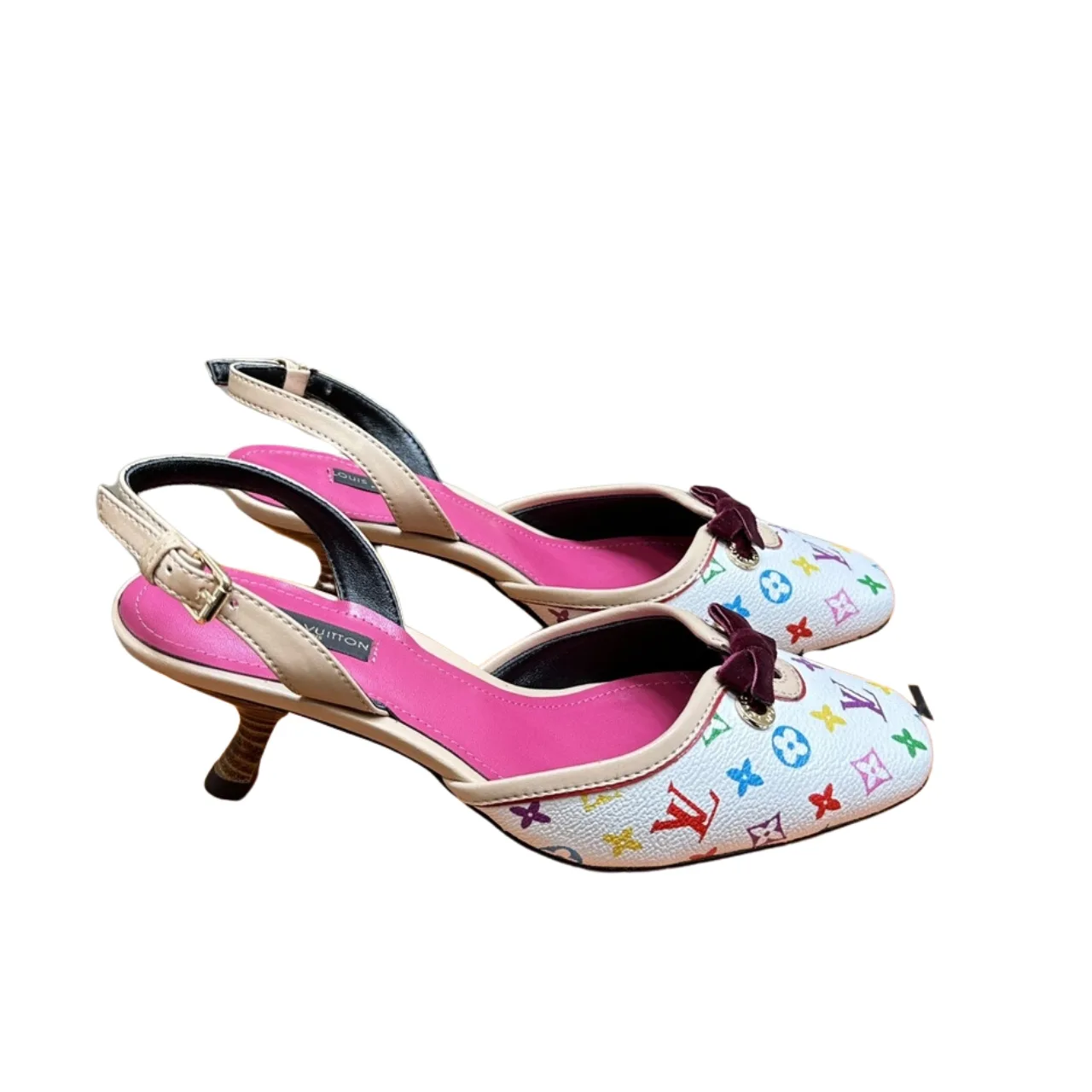 Louis Vuitton x Takashi Murakami 6AM Slingback Pump Main image