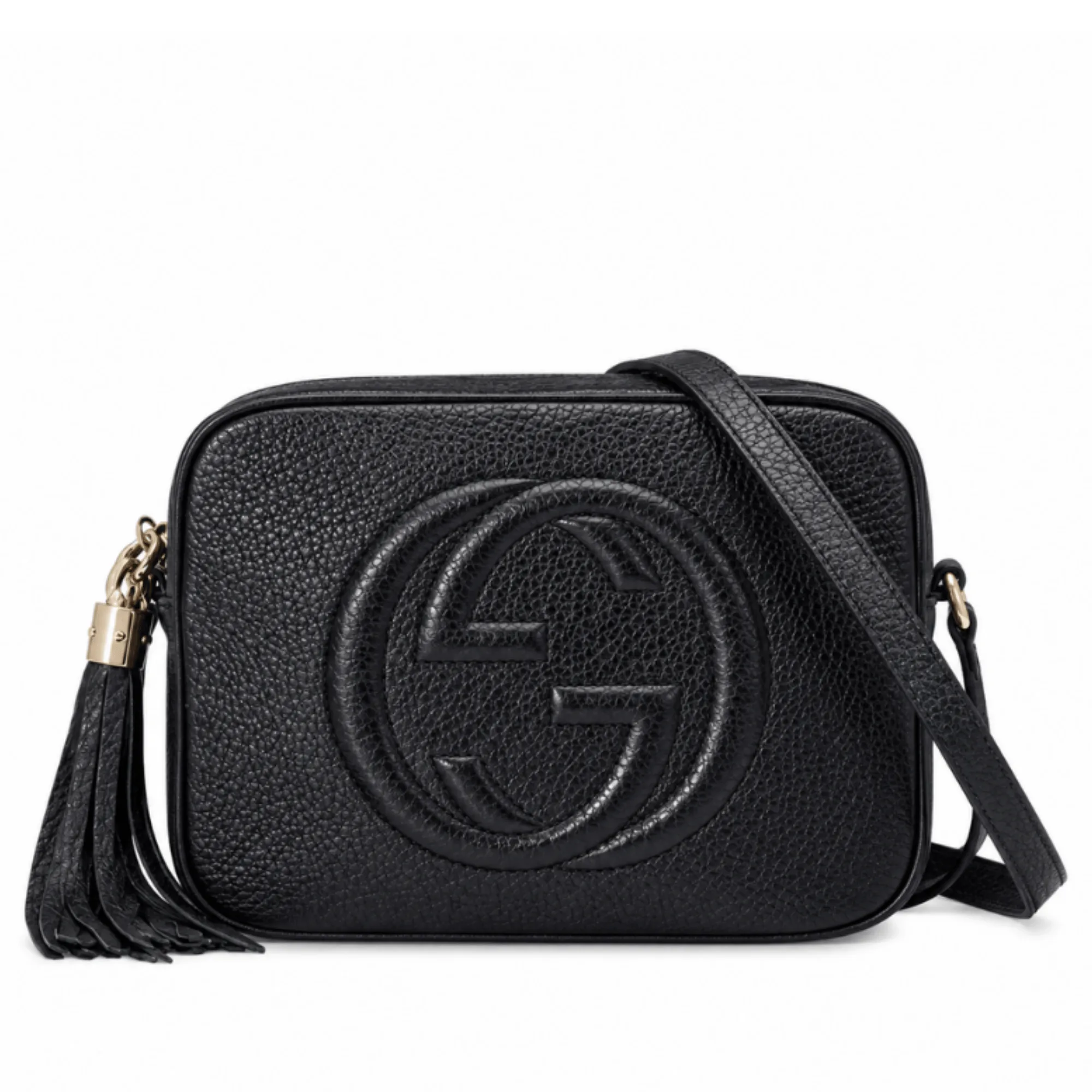 Gucci Soho Small Leather Disco Bag Black 308364 A7M0G 1000 Main image