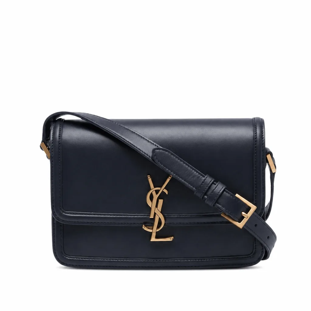 Saint Laurent Solferino Small Satchel In Box Saint Laurent Leather Black Noir 19Cm 6343060Sx0W1000 Main image