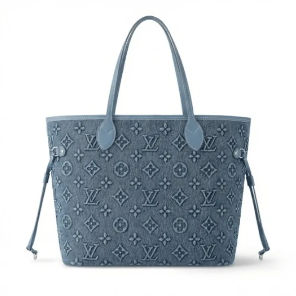 Louis Vuitton Neverfull MM Monogram Denim Main image