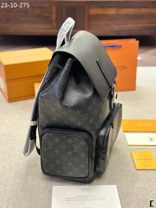 Louis Vuitton Backpack Monogram Black 45Cm