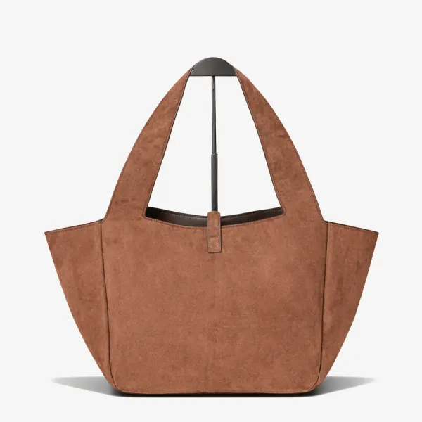 Saint Laurent Le Bea Suede Tote Bag