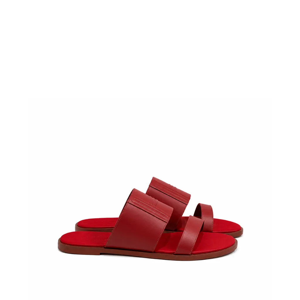 H Mona Sandal In Red Main image