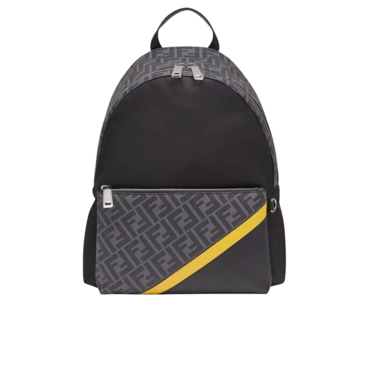 Fendi Diagonal Fendi Diagonal Backpack Nylon Black 35Cm 7Vz042A9Xtf17Bj Main image