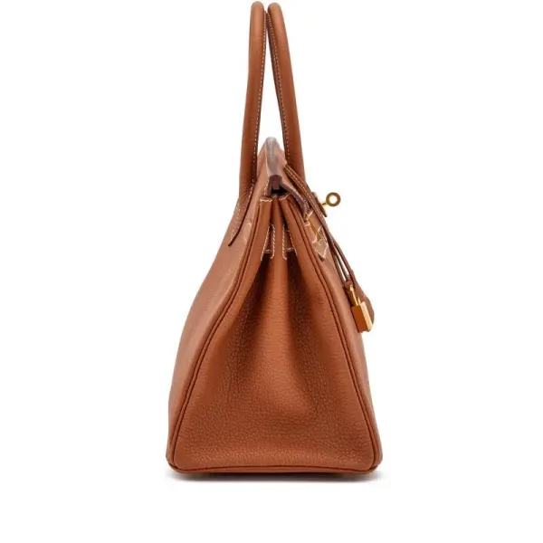 H Birkin 30 Gold Togo Gold Hardware