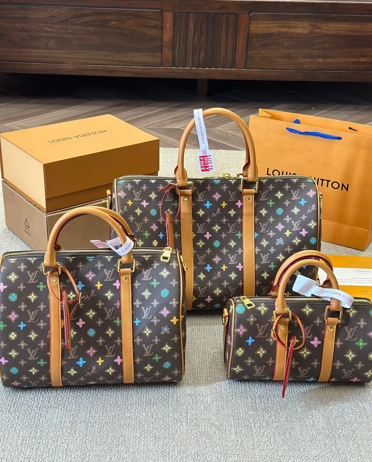 Louis Vuitton Keepall Bandouliere Monogram Craggy Chocolate 50Cm M24901