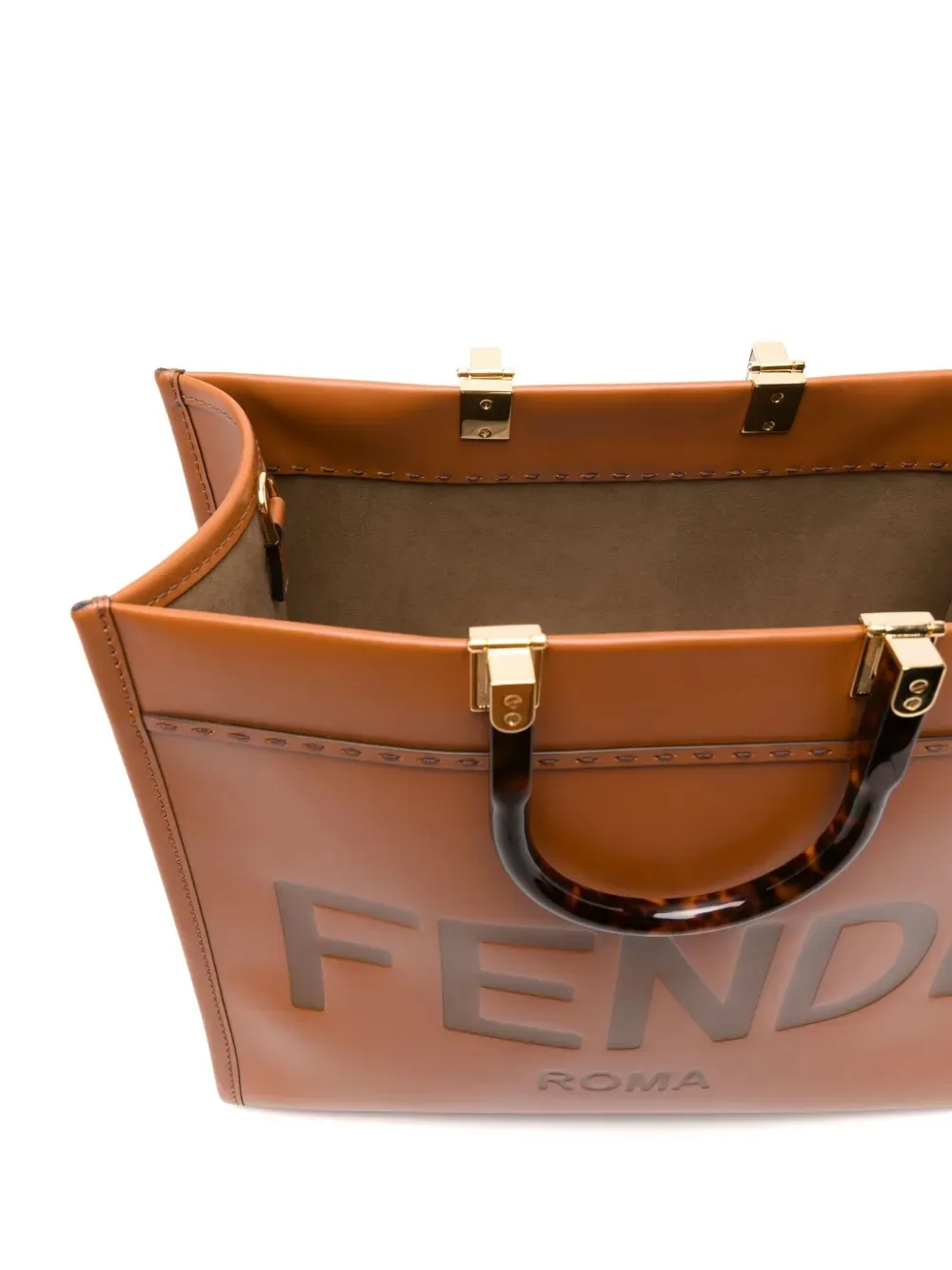 Fendi Sunshine Shopper Leather Medium Tote Bag 36Cm Secondary image