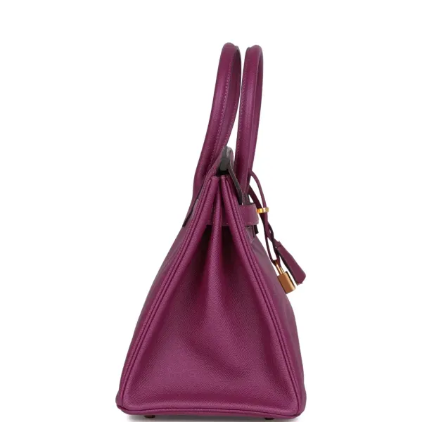 Hermes Birkin 35 Anemone Gold Hardware