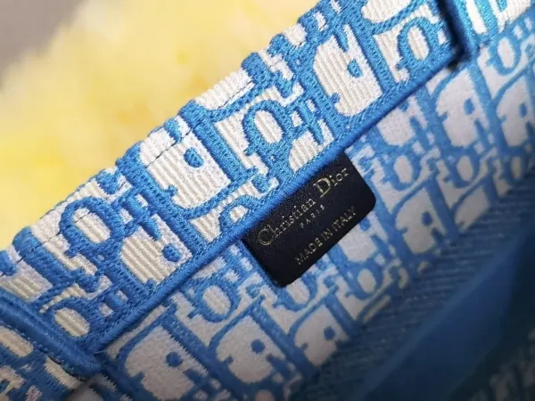 Dior Book Tote Cornflower Blue