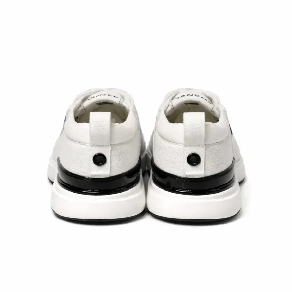 Chanel Cc Sneakers White
