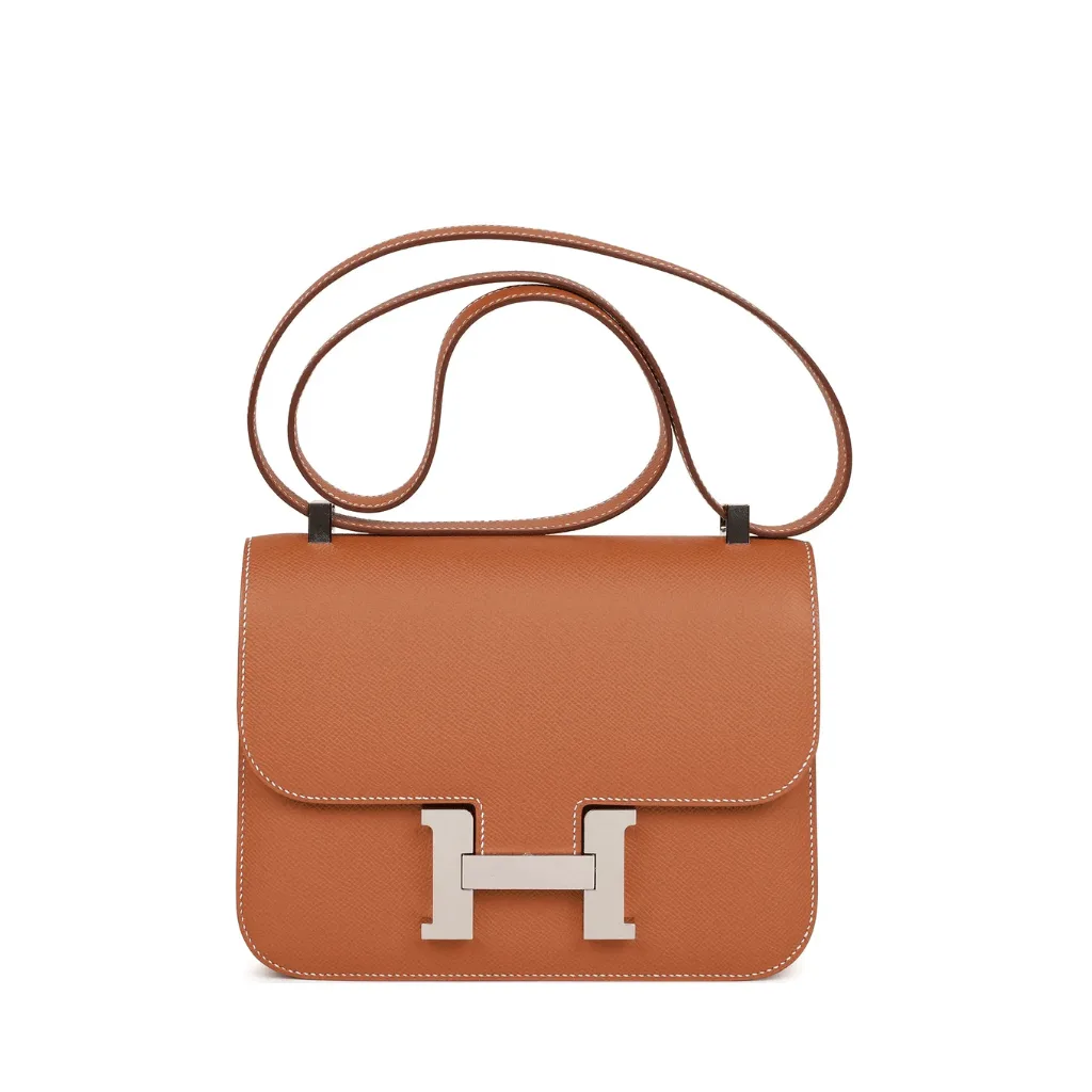 H Constance 1-24 Gold Epsom Palladium Hardware Main image