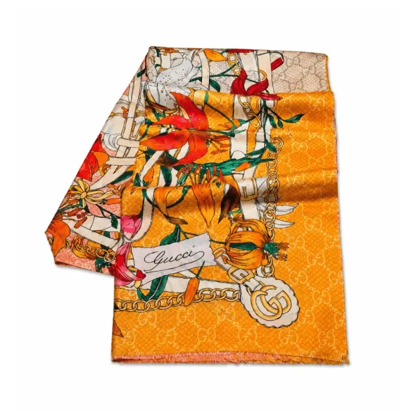 Gucci Silk Blend Scarf